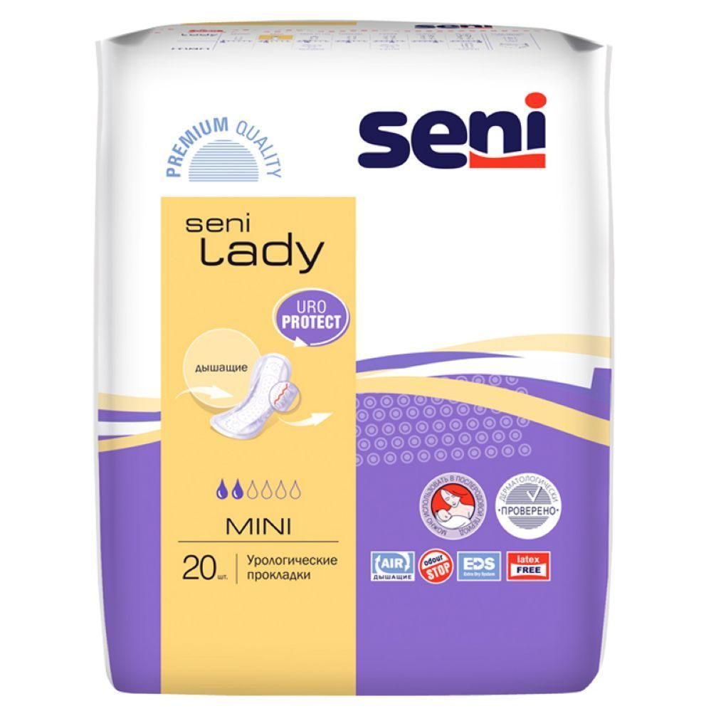 Прокладки урологические Seni Lady Mini (20 шт.) x 20 упаковок #1