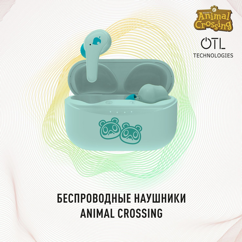 Беспроводные наушники OTL Technologies: Animal Crossing с микрофоном / Bluetooth 5.0 / до 6 часов без #1