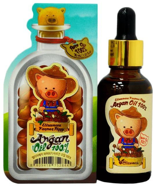 Аргановое масло для лица, тела и волос Elizavecca Farmer Piggy Argan Oil 100% 30 мл  #1