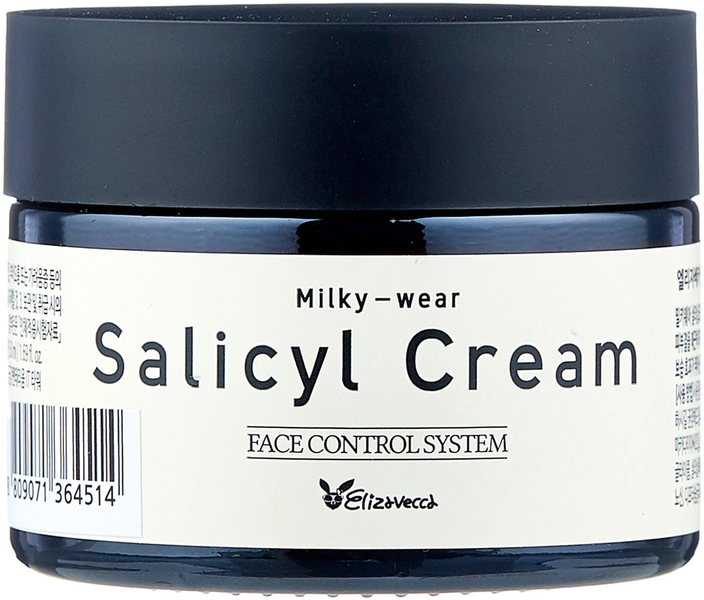 Салициловый крем-пилинг для лица Elizavecca Milky-wear Salicyl Cream 50 мл  #1