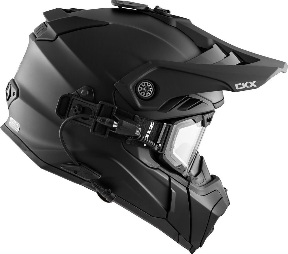 Шлем для снегохода CKX Titan Airflow Electric, Black, M #1