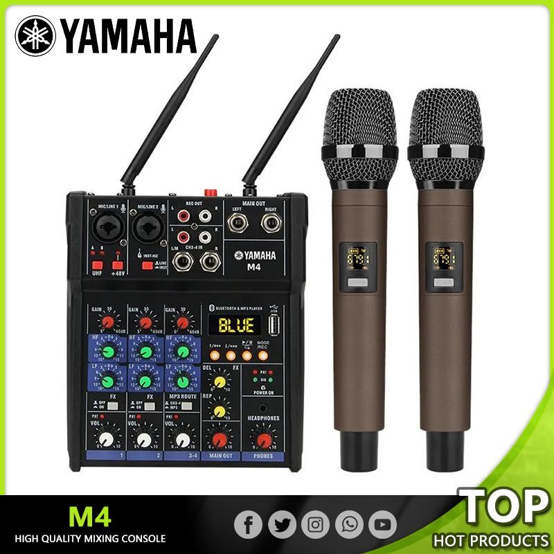 Микшерный пульт YAMAHA M4 ,Микрофон #1