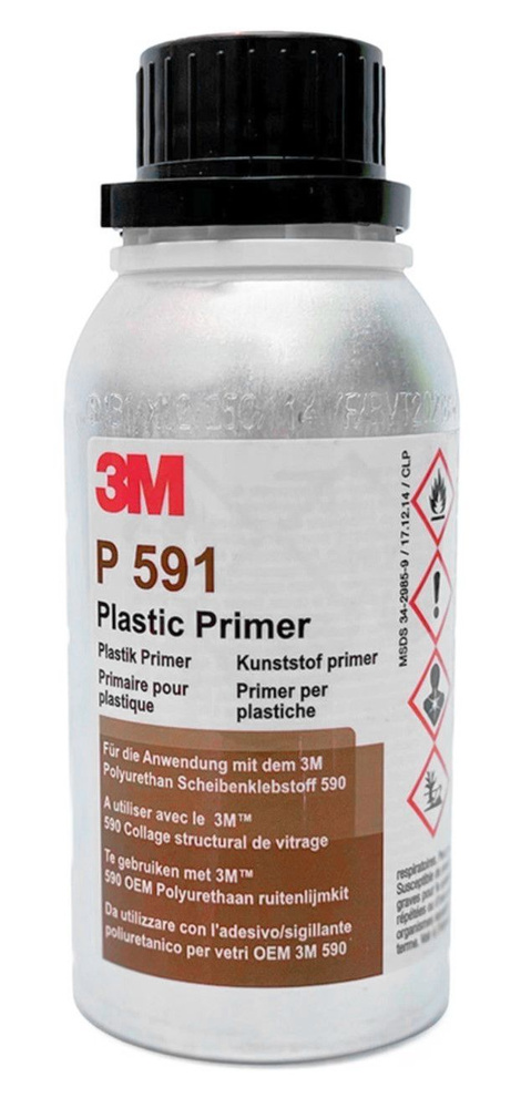 Усилитель ( активатор ) адгезии 3М Праймер / Primer P 591 для пластиков / черный, 250 мл.  #1