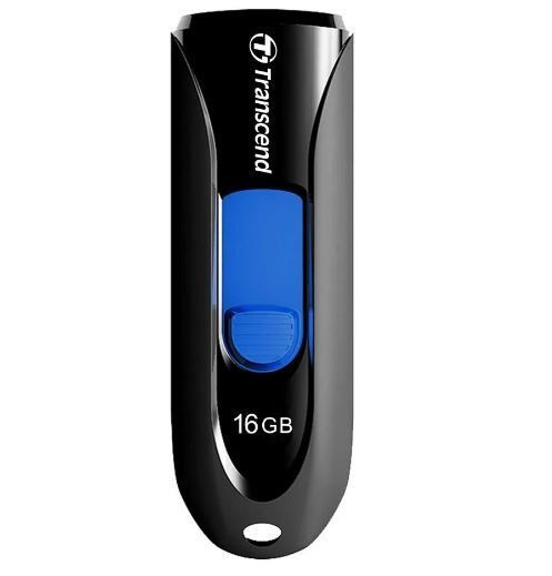 Transcend USB-флеш-накопитель Флеш USB 16GB 3.0 TS16GJF790K черный, черный  #1