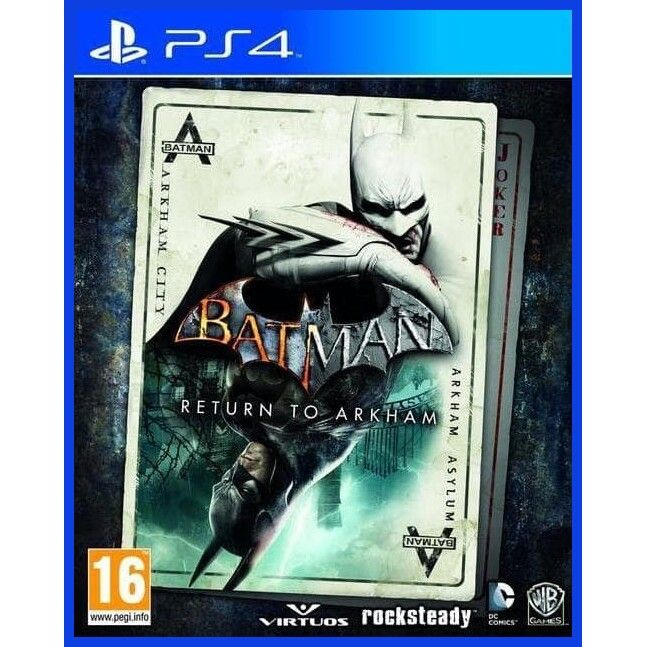 Игра Batman: Return to Arkham (PS4, русские субтитры) #1