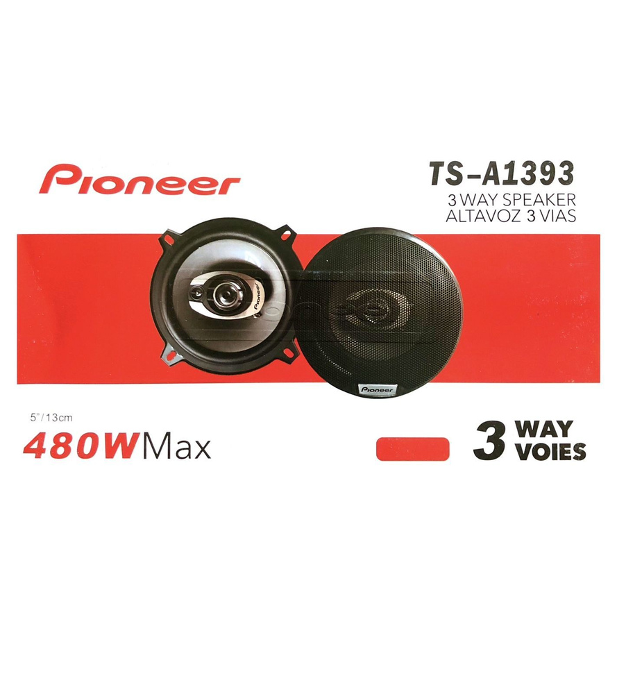 Колонки для автомобиля Pioneer TS-A1393, 13 см (5 дюйм.) #1