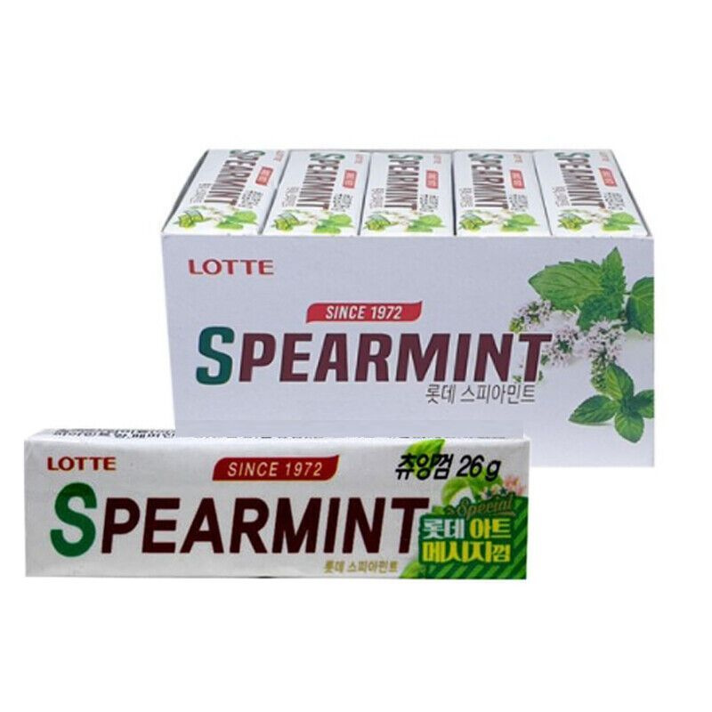 Жевательная резинка Lotte Spearmint 15шт по 26г #1