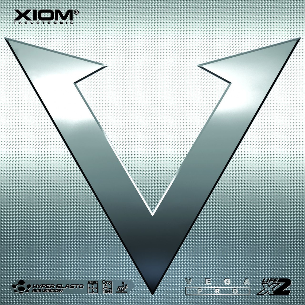 Накладка для настольного тенниса XIOM Vega PRO MAX цвет черный  #1