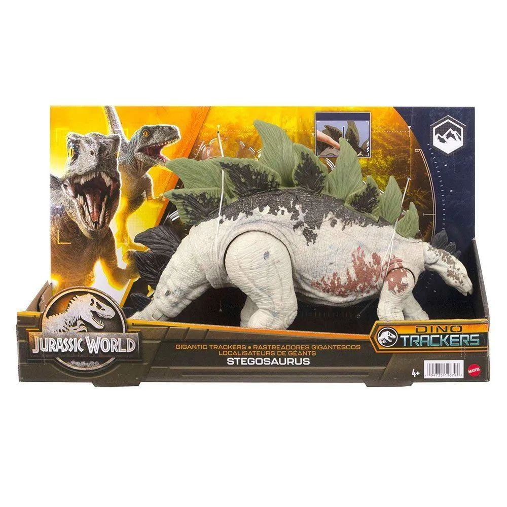 Фигурка динозавра Jurassic World Стегозавр Синотираннус Stegosaurus Sinotyrannus HLP24  #1