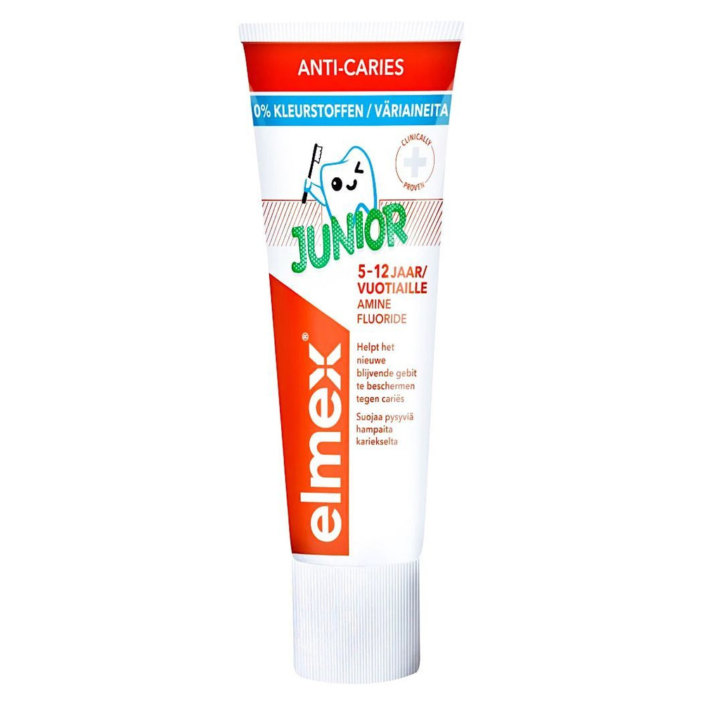 Зубная паста детская Elmex Junior Anti-Caries от 5 до 12 лет, 75 мл #1