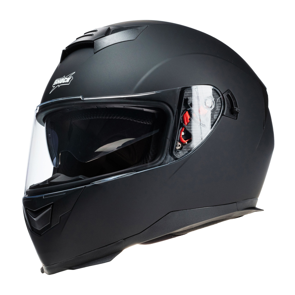 Шлем дорожный SHOCK M3 MATT BLACK XL для мотоцикла, квадроцикла, мопеда, скутера, моноколеса  #1