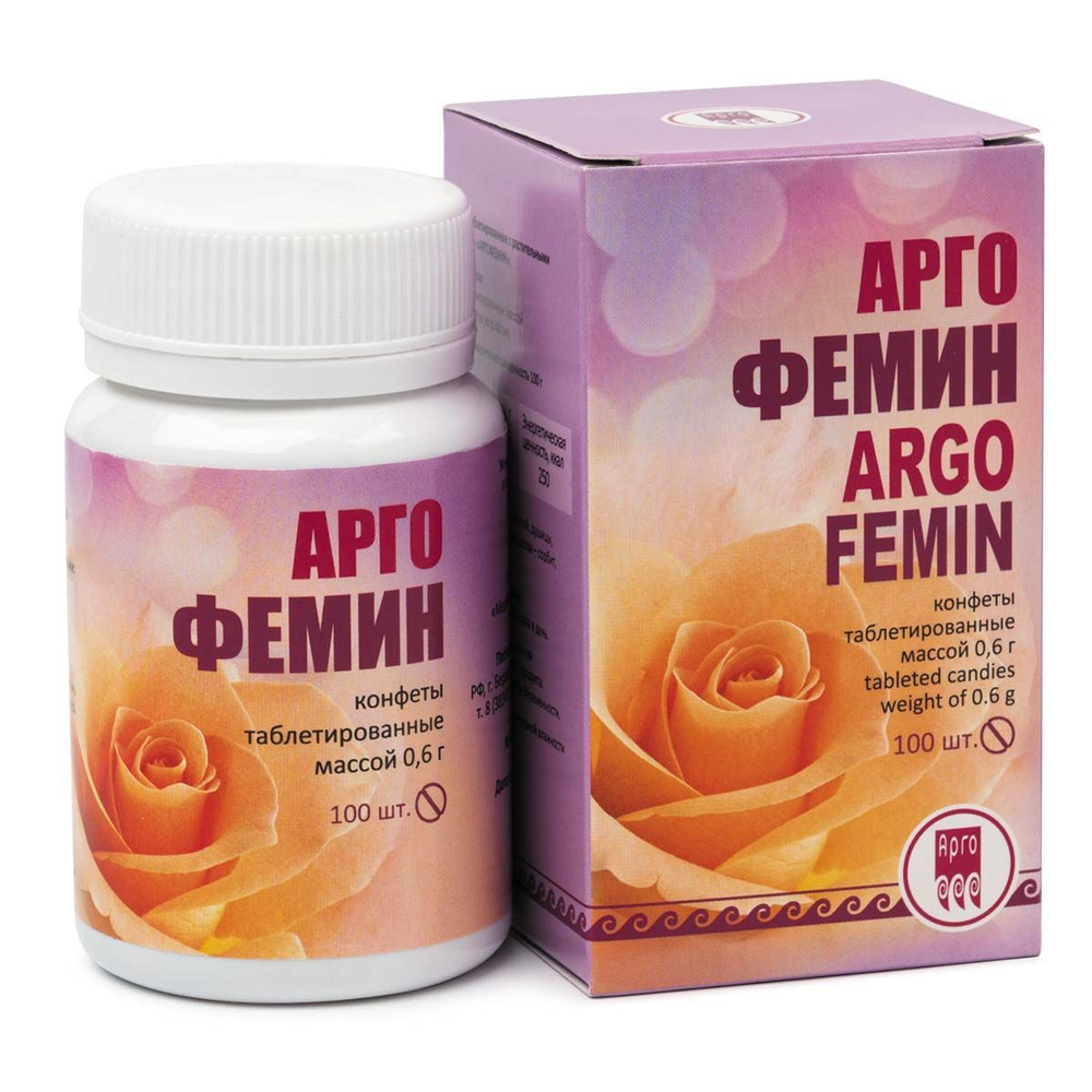 Аргофемин Апифарм Арго для здоровья женщин с боровой маткой, 100 шт  #1