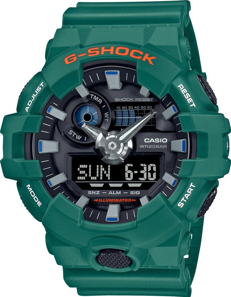 Мужские наручные часы Casio G-Shock GA-700SC-3A #1