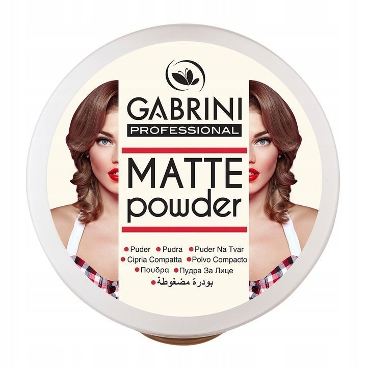 GABRINI/ Матовая пудра для лица MATTE POWDER-02 #1