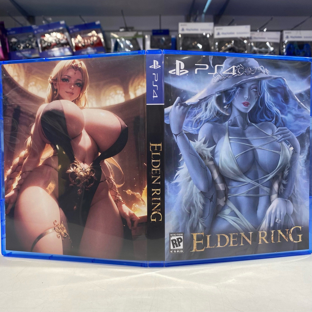 Игра "Elden Ring" PS4 - Кастомная обложка для диска #1