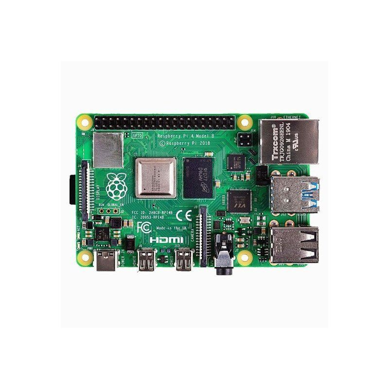 Микрокомпьютер Raspberry Pi 4 4Gb RAM Model B #1