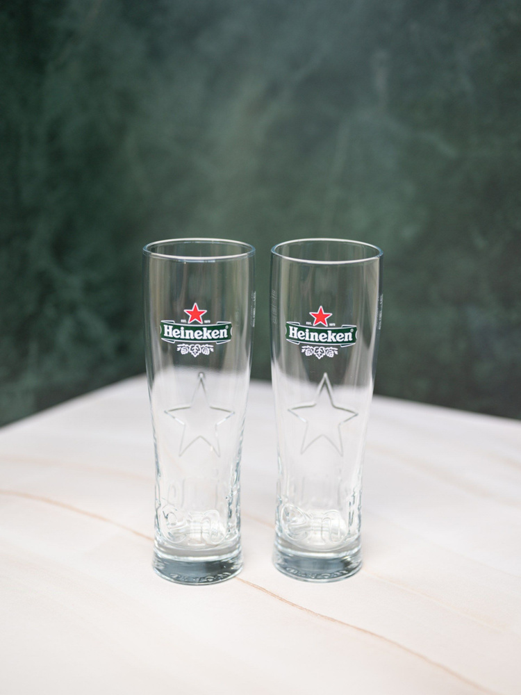 Heineken Кружка пивная "Heineken original", 350 мл, 2 шт #1