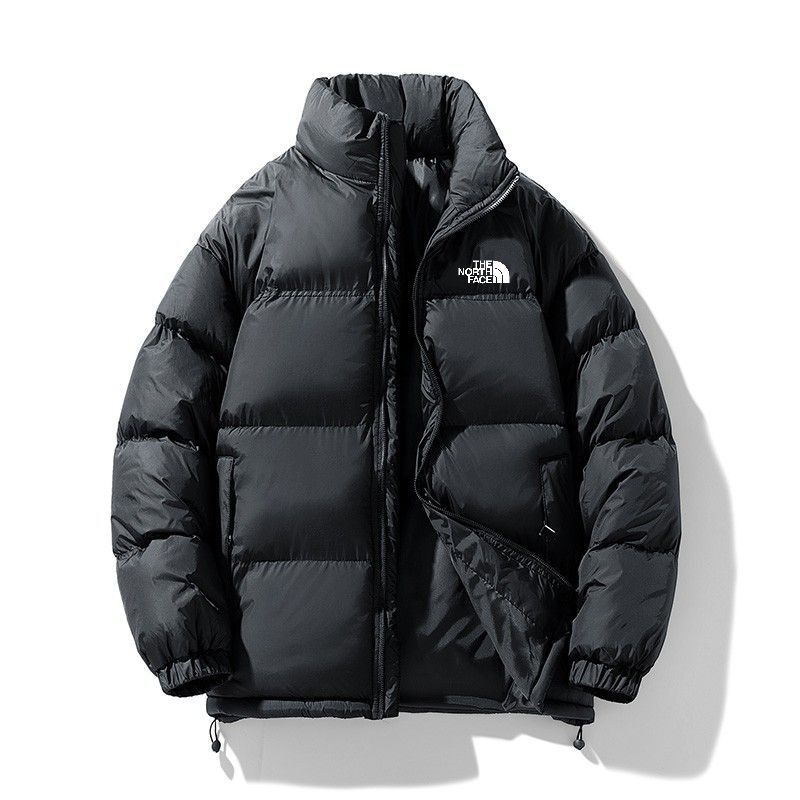 North face deals shiny black jacket