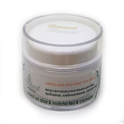 Shokonat Маска противовоспалительная для лица для проблемной, жирной, комбинированной кожи AMINO ACID #1