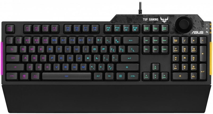 ASUS Клавиатура проводная 90MP01X0-BKRA00, черный #1