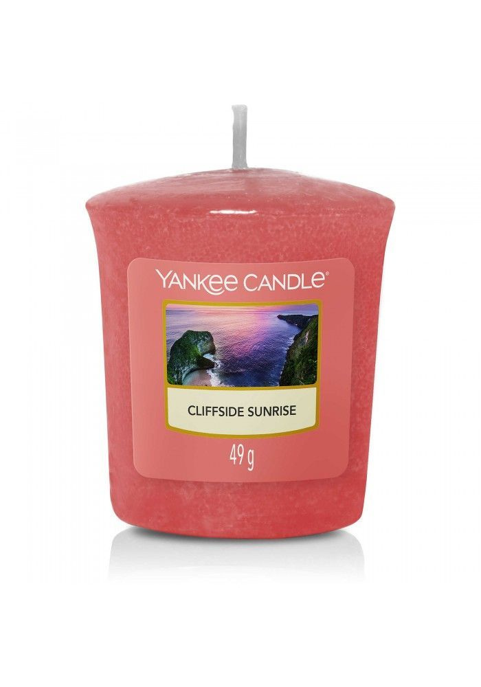 Yankee Candle Свеча ароматическая "Восход Солнца", 6 см х 6 см, 1 шт  #1