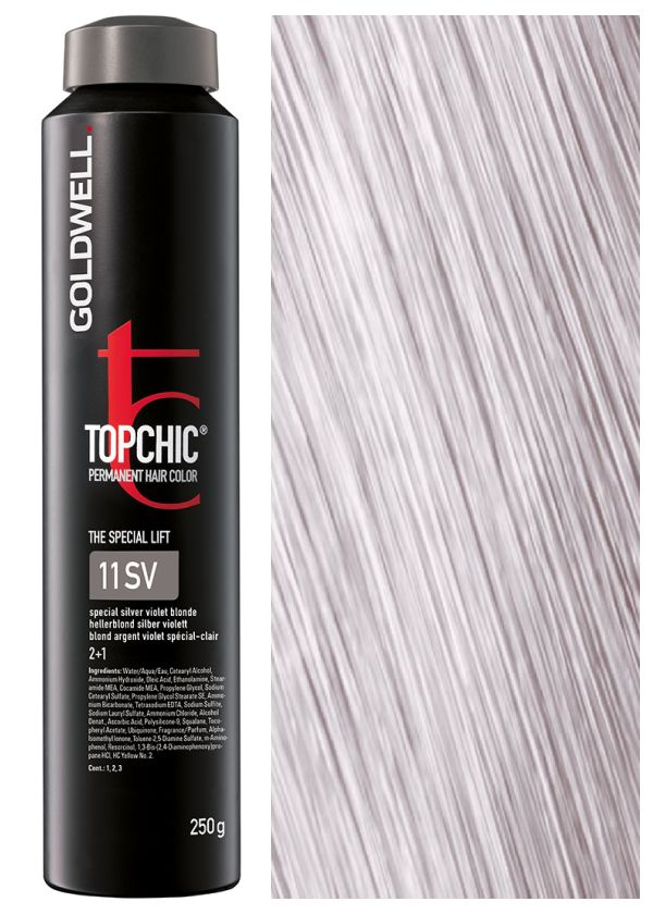 Goldwell Topchic 11SV серебристо-фиолетовый блондин 250мл #1