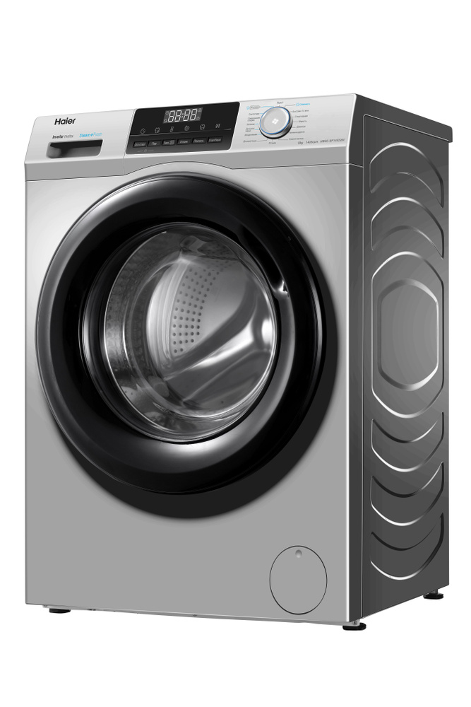 Стиральная машина Haier HW90-BP14929BS, серебристый - купить по ...