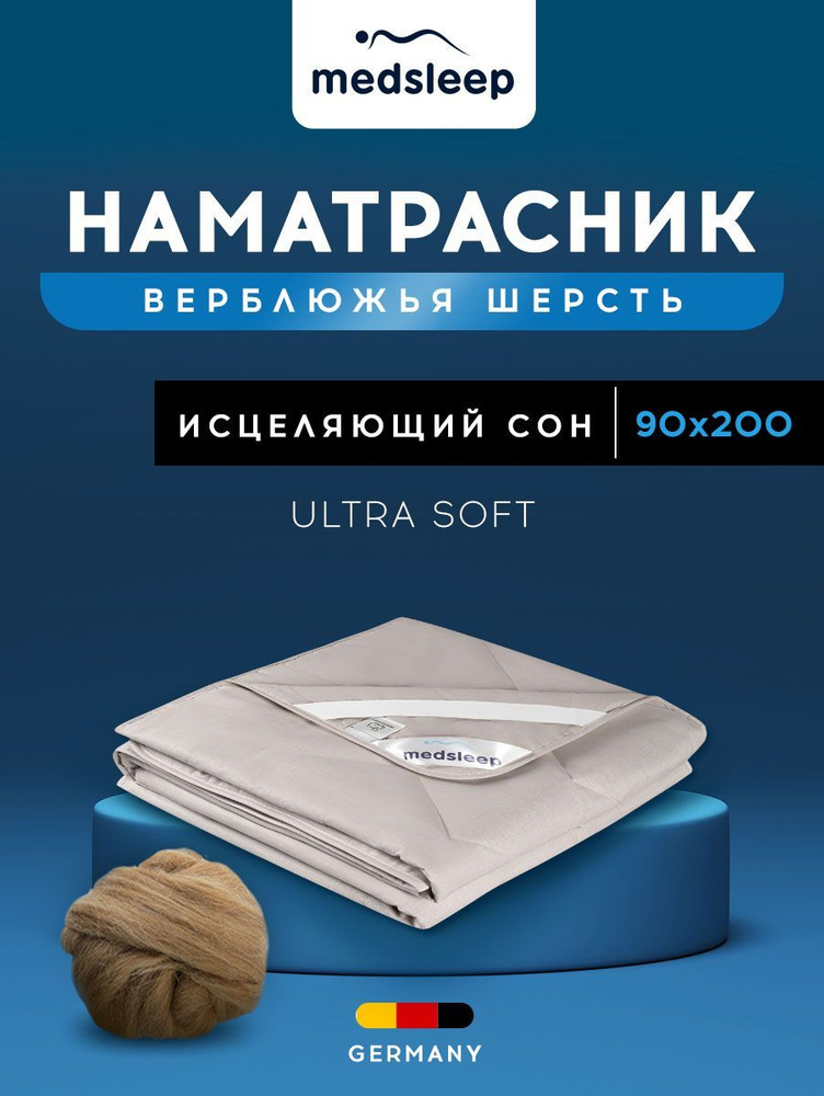 Стеганый Hаматрасник SONORA "MEDSLEEP" 90х200 #1