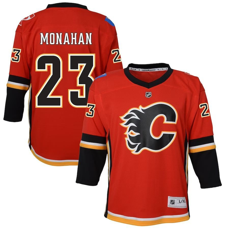 Calgary flames monahan jersey store