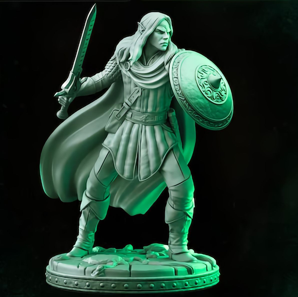 Игровая миниатюра Эльф Athos Elf - Primal Collection 32mm (Primal Collection, DND, фигурка)  #1