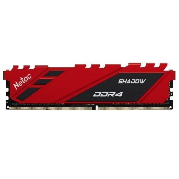 Netac Оперативная память DDR4 Shadow 8GB 3200MHz CL16 (16-20-20-40) 1x8 ГБ (NTSDD4P32SP-08R)  #1