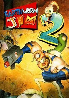 Картридж для SEGA 16 bit EARTH WORM JIM 2 / Игра для Sega: Earthworm Jim 2 без коробки  #1