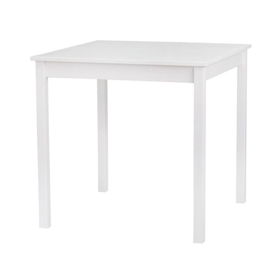 Стол универсальный, кухонный, письменный, DIPRIZ 75х75 белый  #1