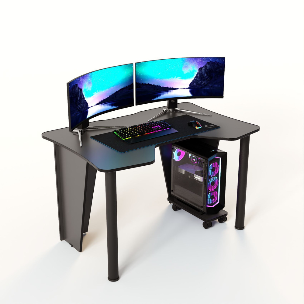 Gamer Comfort Игровой компьютерный стол, 100х80х75 см #1