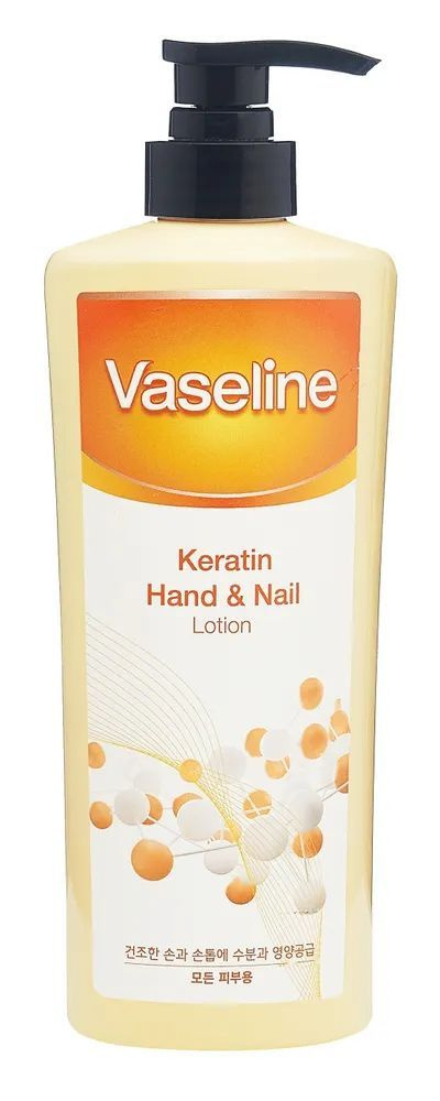 FOODAHOLIC Лосьон с кератином для рук для всех типов кожи Vaseline Keratin Hand & Nail Lotion, 500 мл #1