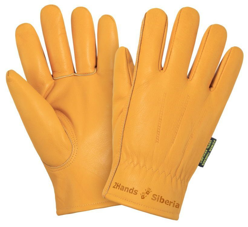 Кожаные утепленные перчатки 2Hands-Siberia 0145 #1