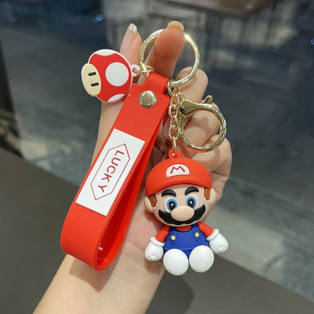 брелок на ключи Марио / брелок игрушка на рюкзак Супер Марио / детский брелок  #1
