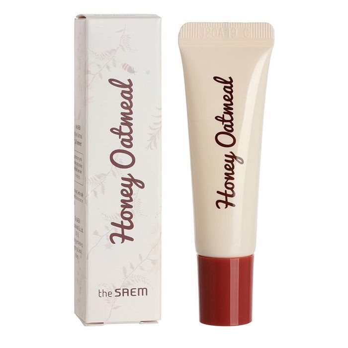 The Saem Питательный бальзам для губ с медом и овсяной мукой 10 мл Honey Oatmeal Melting Lip Treatment #1