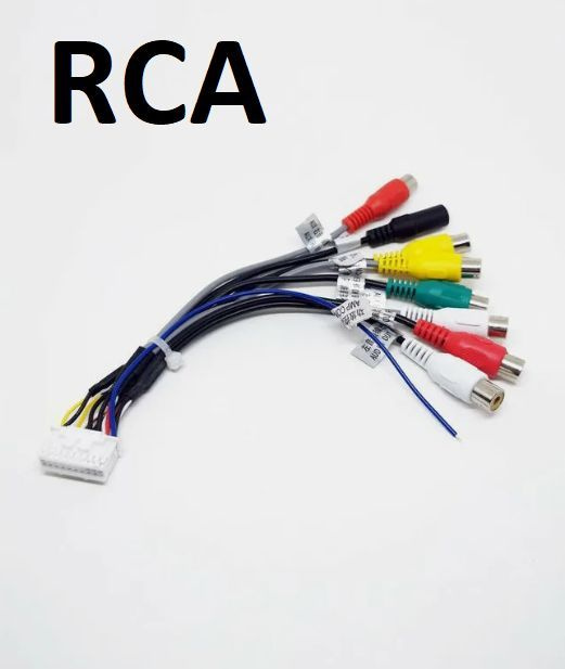Разъём RCA 20 pin для автомагнитолы Андроид, подключение микрофона ...