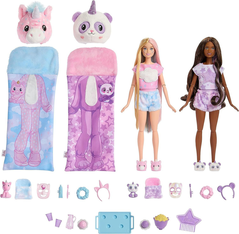 Кукла Барби Cutie Reveal подарочный набор Barbie с 35 сюрпризами #1