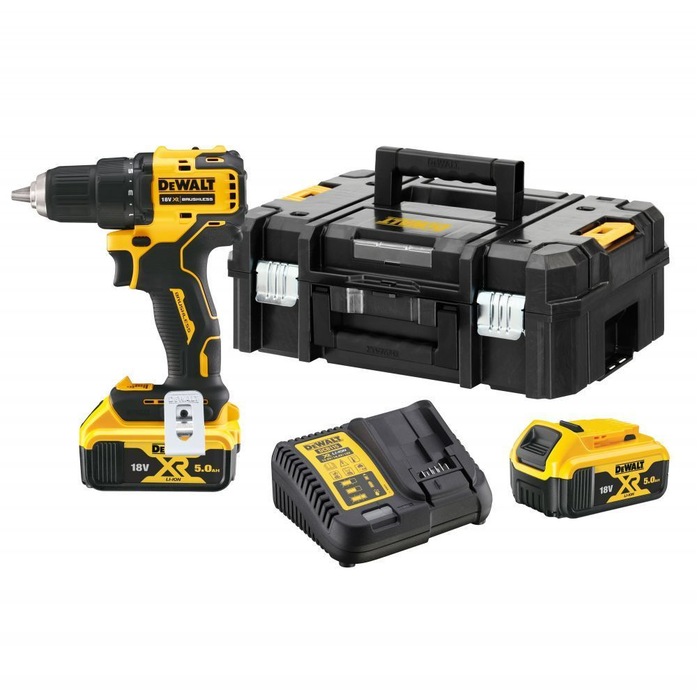 Аккумуляторная дрель-шуруповерт DeWALT DCD708P2T #1