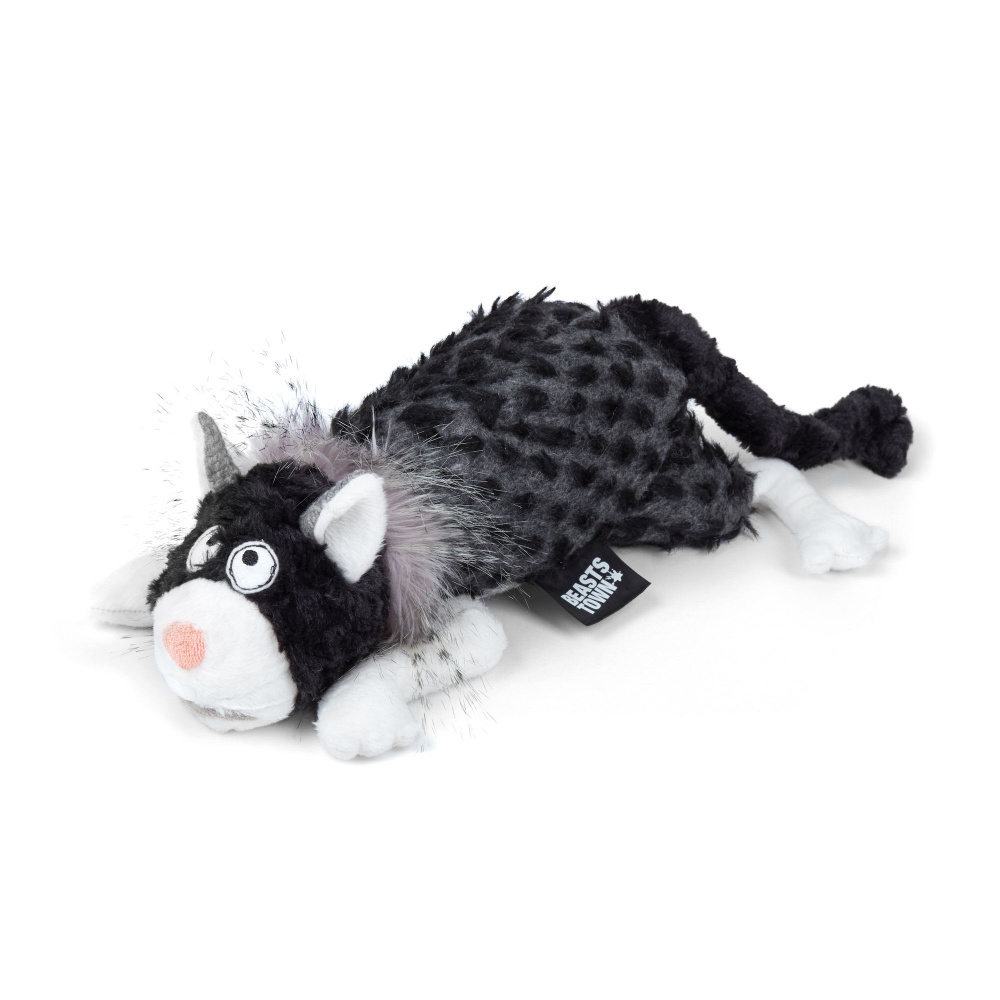 Коллекционная мягкая игрушка Зверский Город, кошка Королева Барахолки  #1