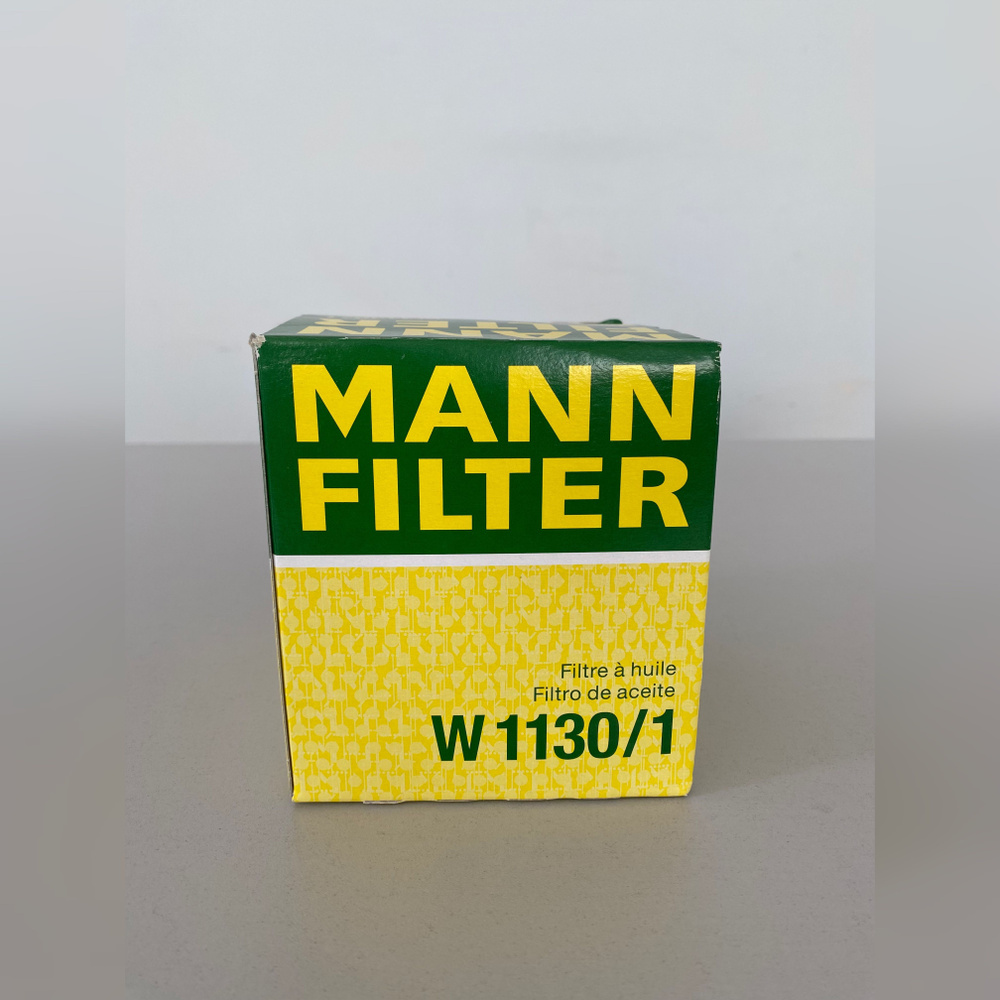 MANN FILTER Фильтр масляный арт. W1130/1 #1