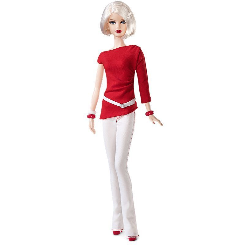 Кукла Barbie Model No. 01 Collection Red (Барби базовая Модель № 1 Красная коллекция)  #1