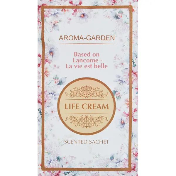 Саше ароматическое Life Cream бело-розово-голубой 12 г #1