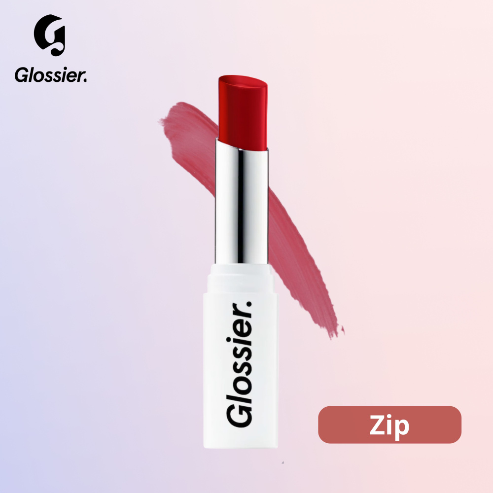 Помада Glossier Generation G Zip, цвет Маково-красный, США / матовая губная помада / многослойное средство #1