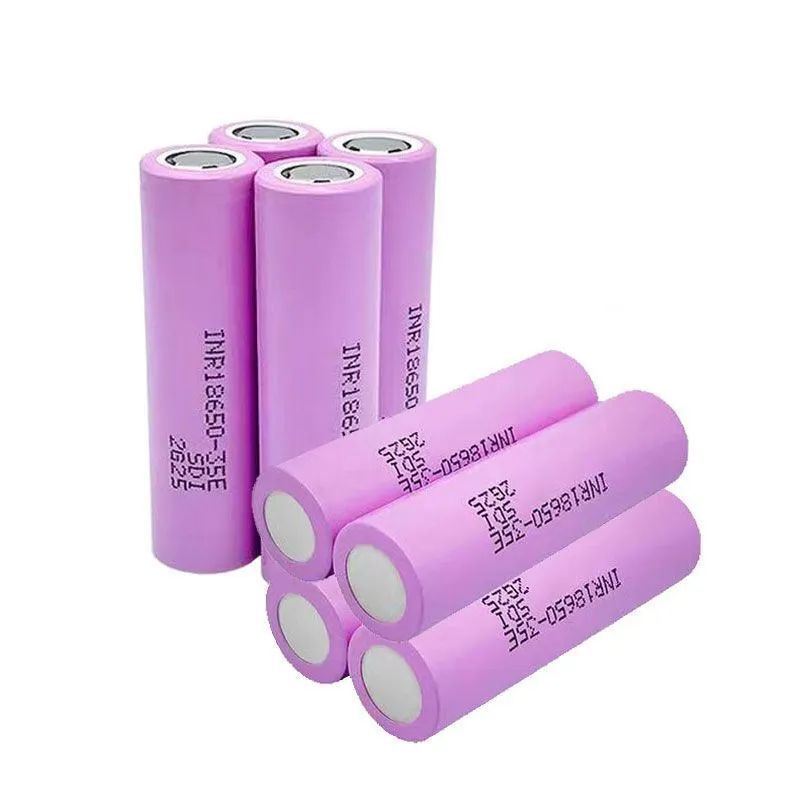 35E 18650 Литий - ионный зарядный аккумулятор 3.7v 3500mAh 25A вес ...