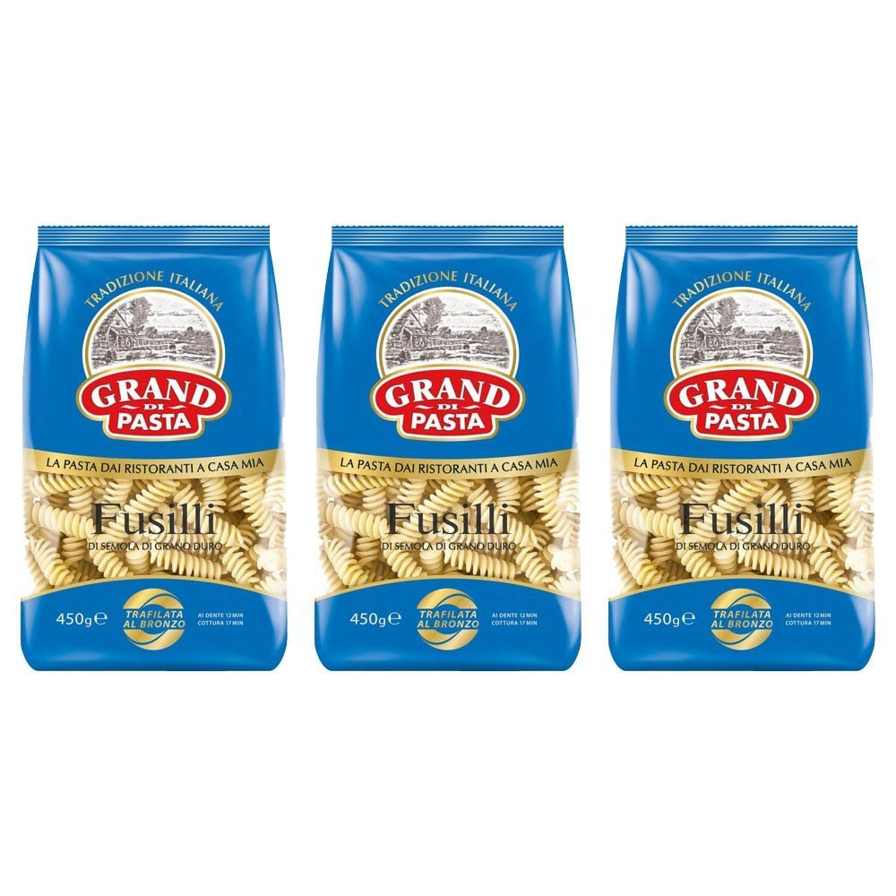 Спирали Grand Di Pasta (фузилли) 450г - 3шт #1