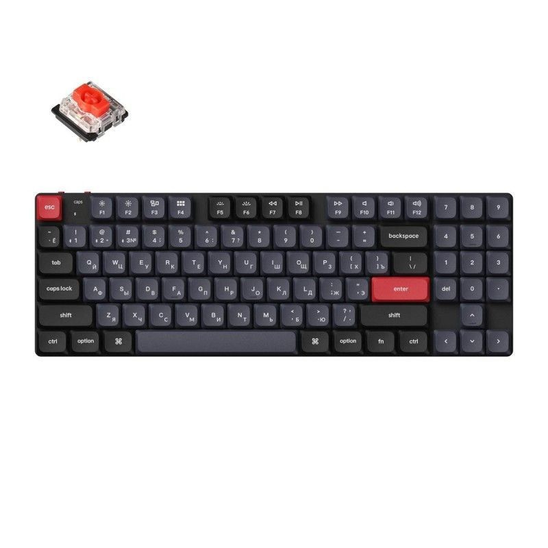 Игровая клавиатура Keychron QMK K13 Pro Gateron low profile Red Switch (K13P-H1) #1