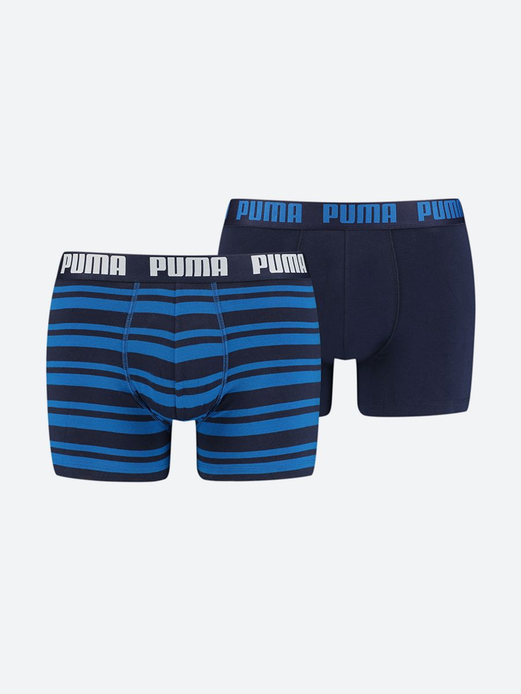 Комплект трусов PUMA PUMA HERITAGE STRIPE BOXER 2, 2 шт #1